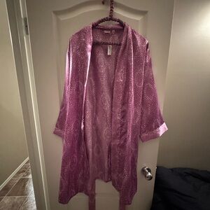La Vie En Rose Purple Women's Robe